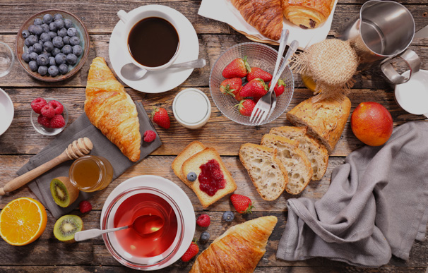 Desayuno gratis 
